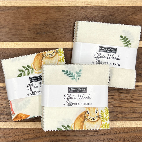 Effie’s Woods by Deb Strain for Moda - Mini Charm Pack 2.5” squares